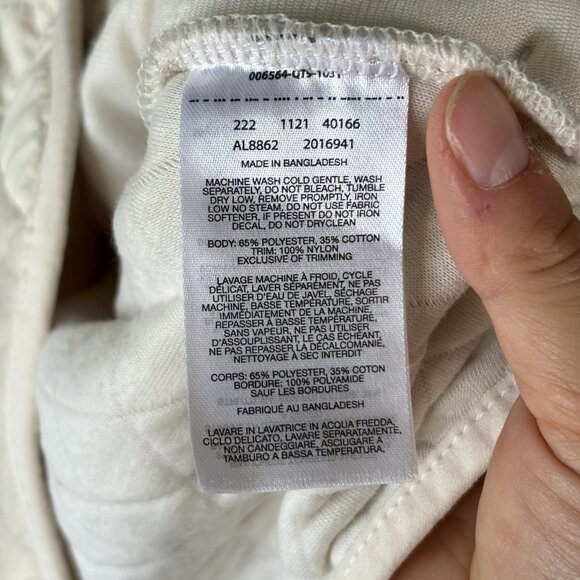 Columbia Quilted Snap Jacket Womens Size L Beige Lightweight Casual Outdoor Coat - Picture 13 of 16